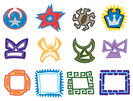 Mucha Lucha! Elements