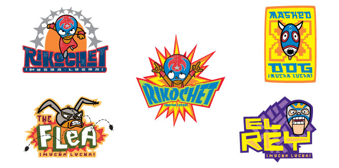 Mucha Lucha! Logos