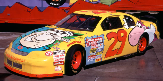 Cartoon Network Wacky Racing Nascar Car