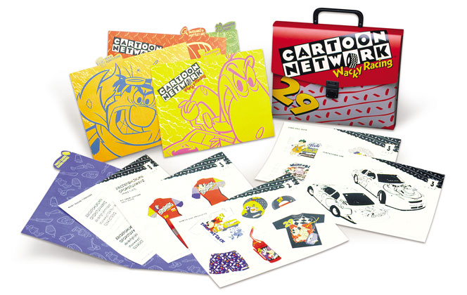 Cartoon Network Wacky Racing NASCAR Styleguide